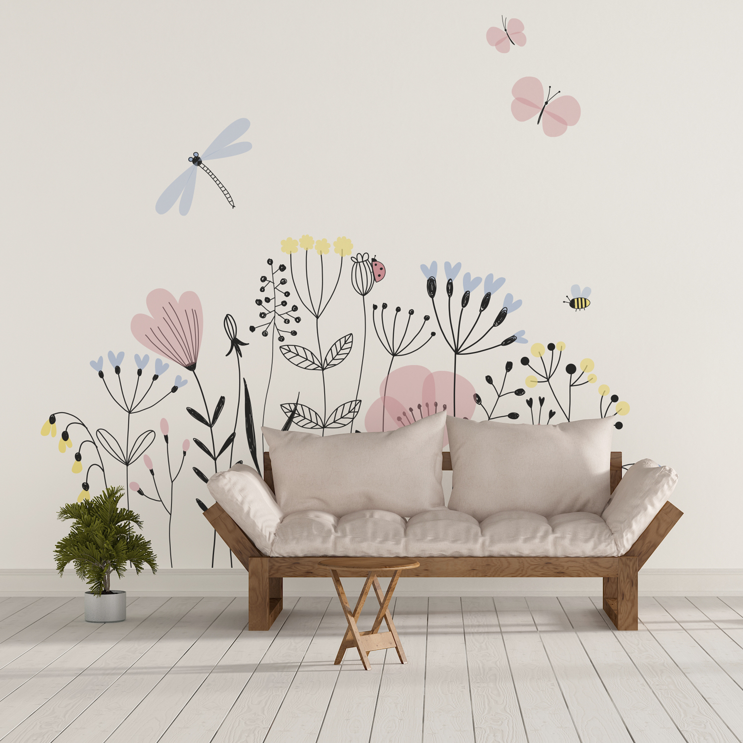 Stickers Muraux Fleurs, Décorez Vos Murs avec Style