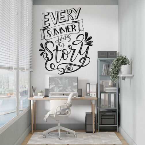 Sticker Summer Quote