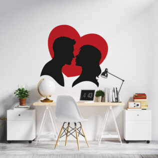 Sticker Mural Amour