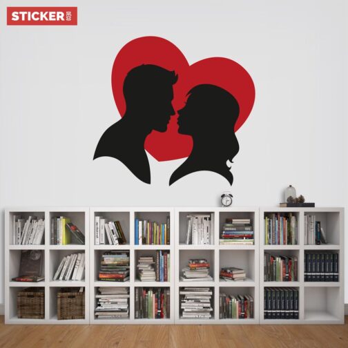 Sticker Mural Amour