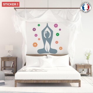 Stickers muraux : poster zen tranquillité - Sticker décoration