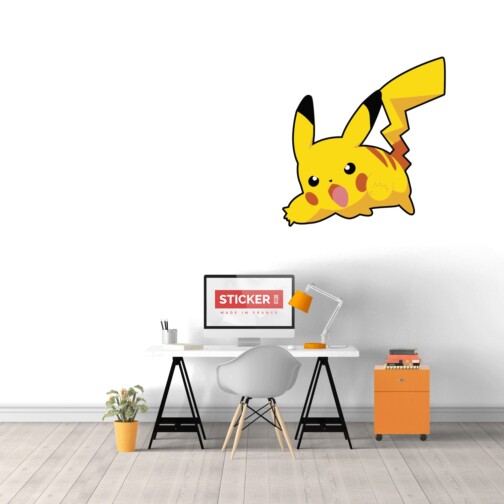 Sticker Mural Pikachu