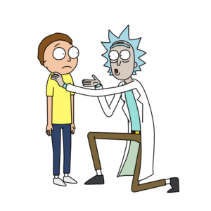 Sticker Mural Rick and Morty 03