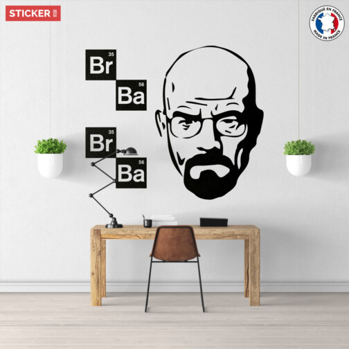 Sticker Mural Breaking Bad