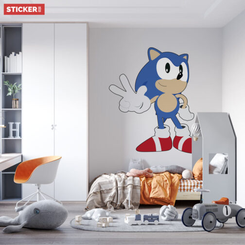 Sticker Mural Classic Sonic