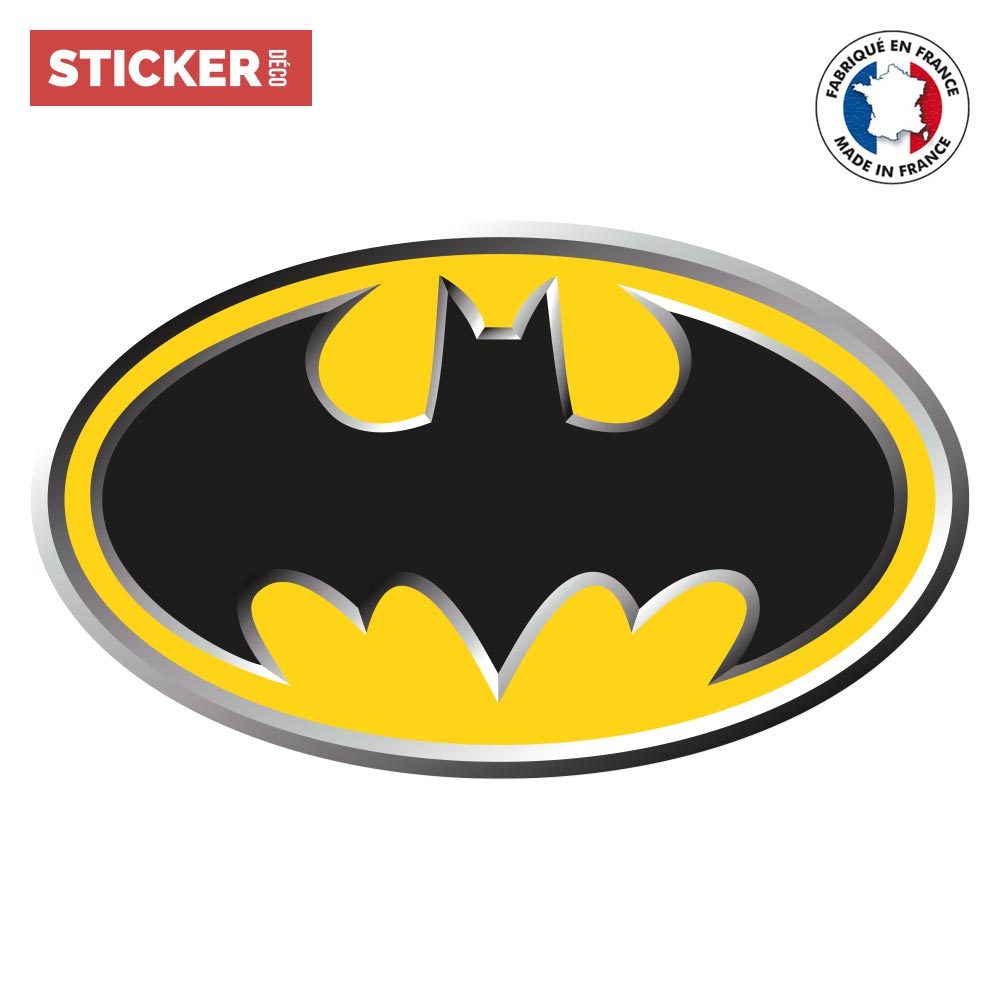 Sticker Mural Logo Batman, Autocollants Batman