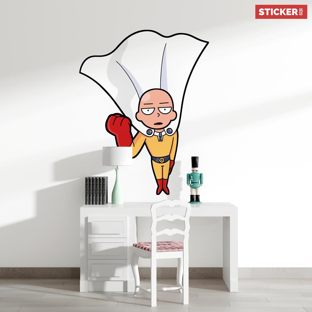 Punch Man Sticker Sticker Mural One Punchman 02 | Manga | Stickerdeco.fr