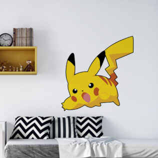 Sticker Mural Pikachu