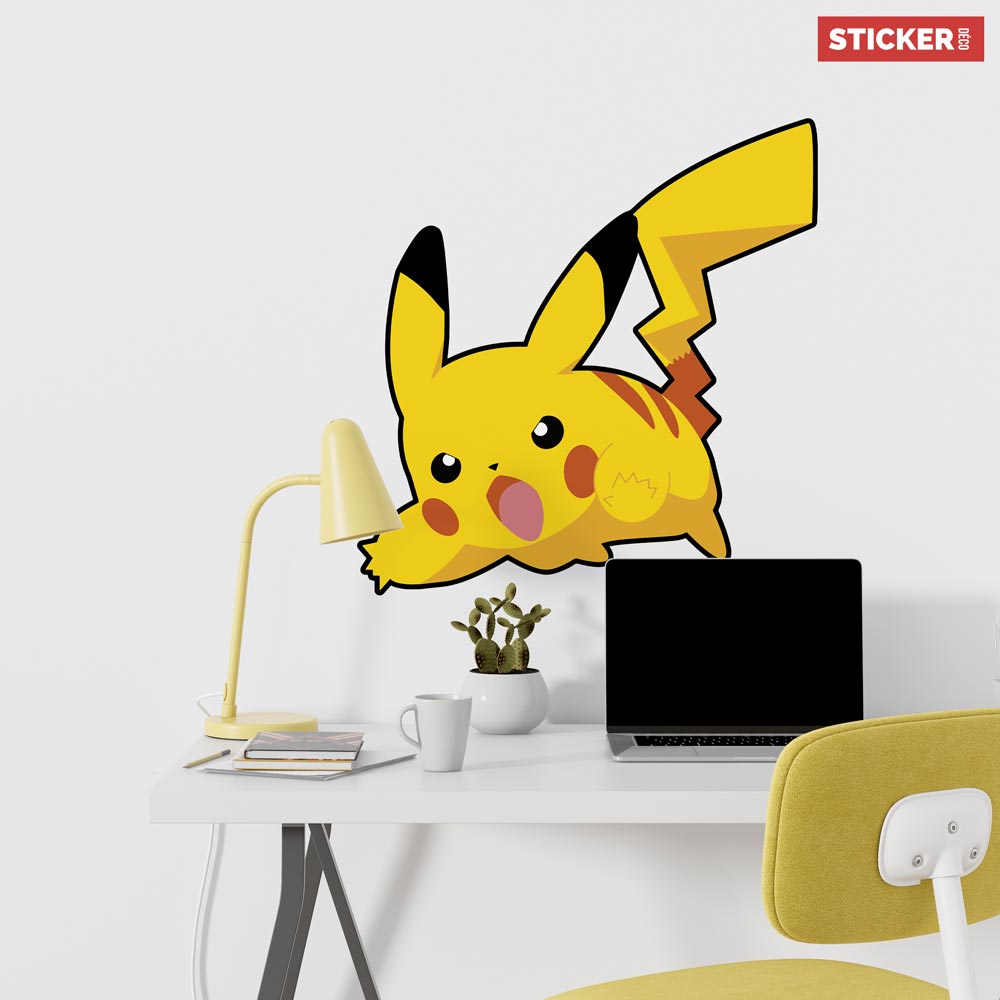 Sticker Mural Pikachu, Autocollants