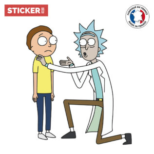 Sticker Mural Rick and Morty 03
