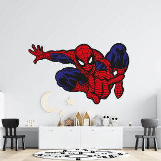 Sticker SpiderMan Retro