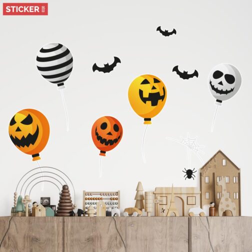 Sticker Ballon Halloween