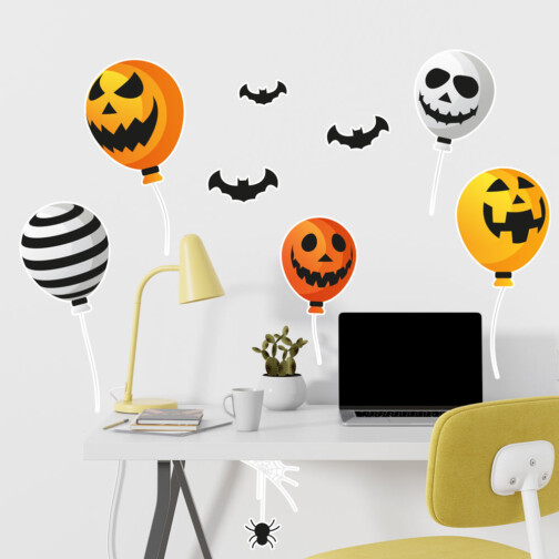 Sticker Ballon Halloween