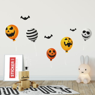 Sticker Ballon Halloween