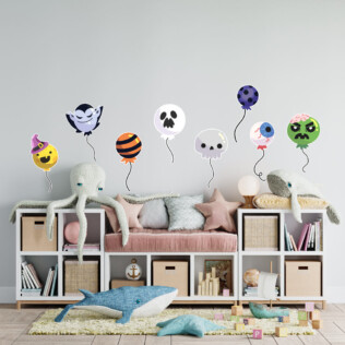 Sticker Halloween Ballons Mignons