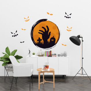 Sticker Mort Vivant Halloween