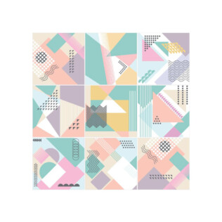 Stickers Carrelage Abstrait
