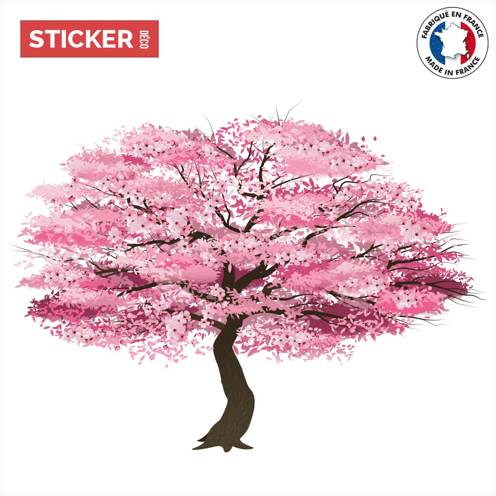 Sticker Arbre Japonais - Stickers Arbres Adhésifs