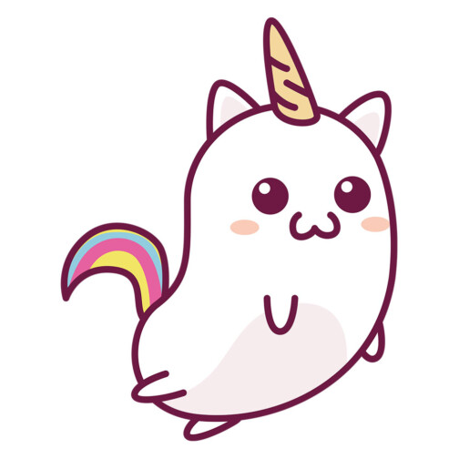 Sticker Licorne Kawaii