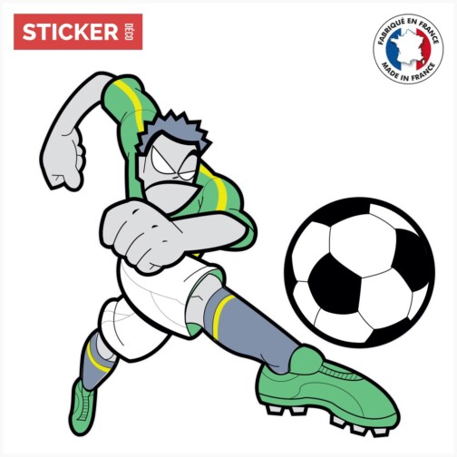 Sticker Footballeur