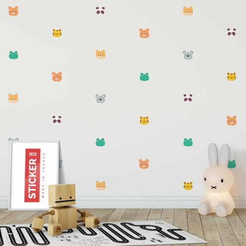 Stickers Animaux Adorables