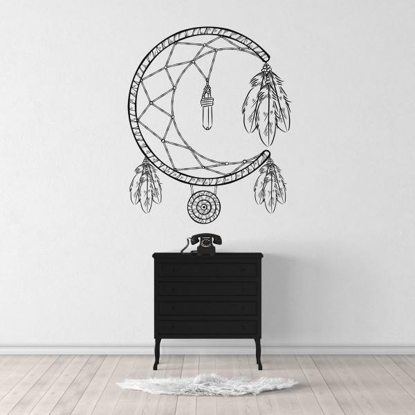 Sticker Attrape Rêve Lunaire Stickers Stickerdeco.fr