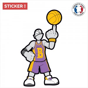 Sticker Basketteur