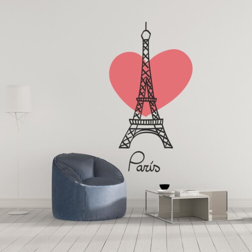 Sticker Love Paris