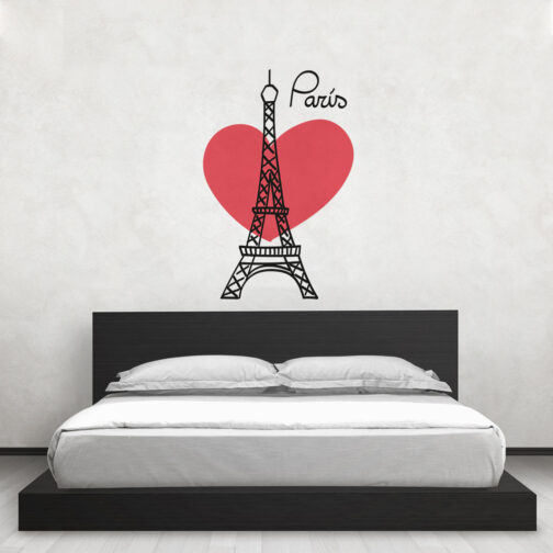 Sticker Love Paris