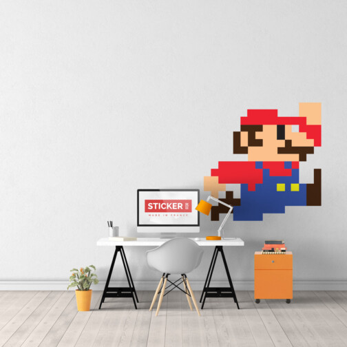 Sticker Mario Jump