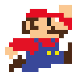 Sticker Mario Jump