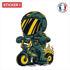 Sticker Space Bike