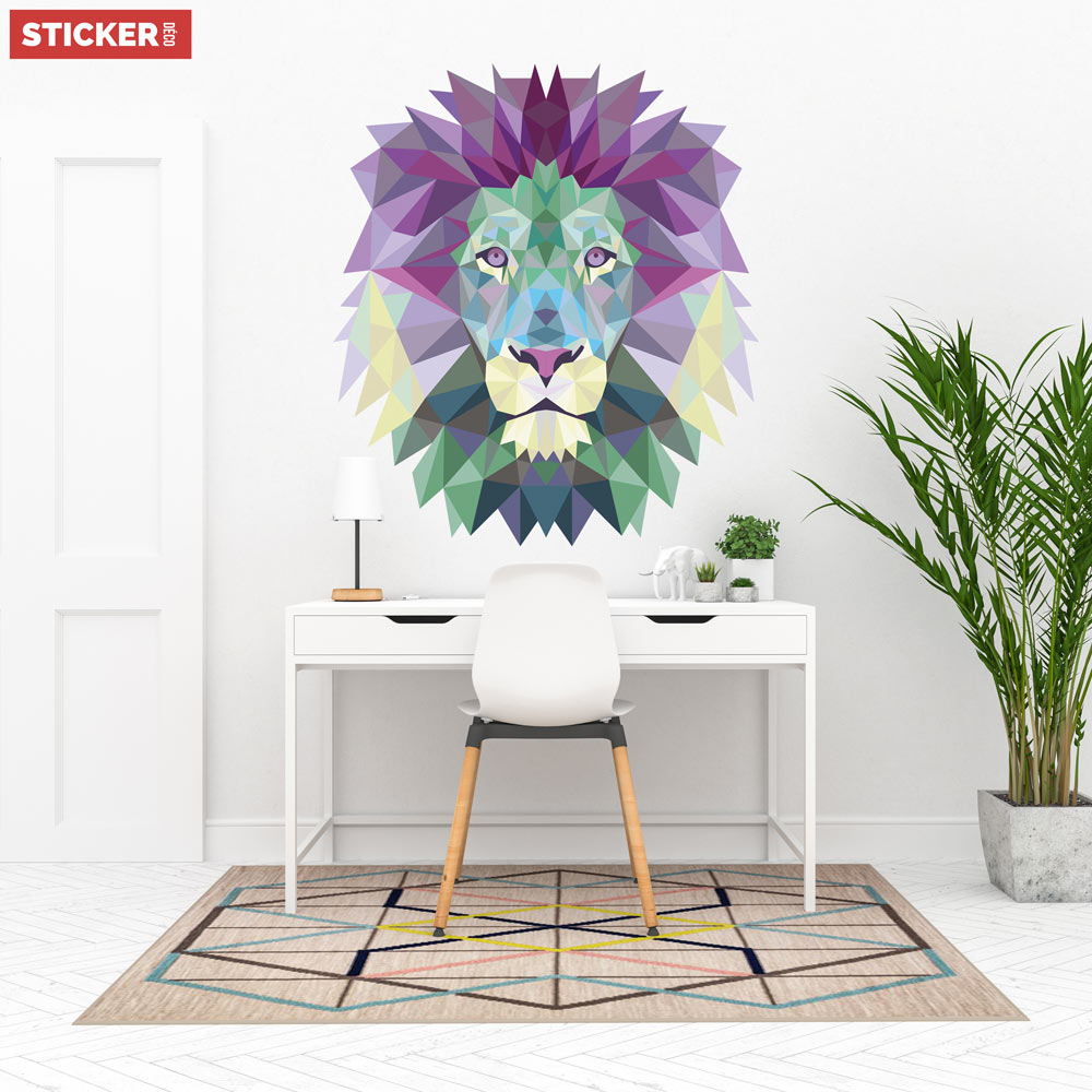 Stickers roi de lion à acheter en ligne