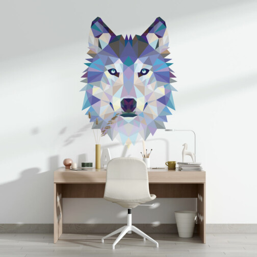 Sticker Loup Origami