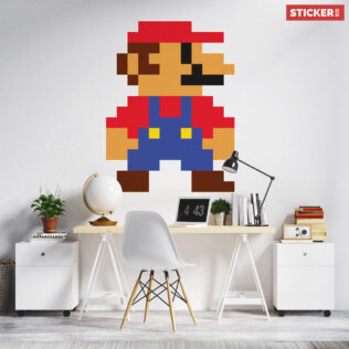 Sticker Mario Pixel Art