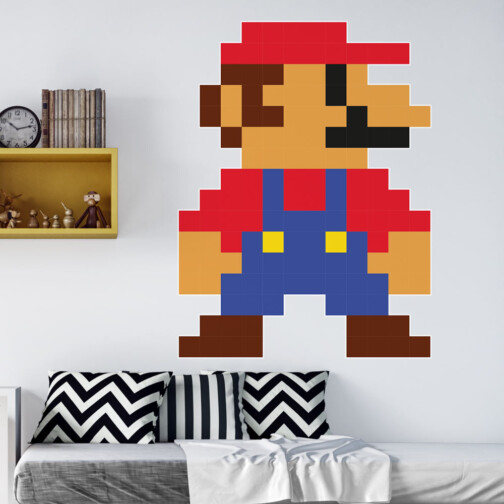 Sticker Mario Pixel Art