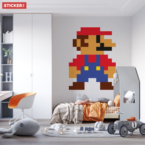 Sticker Mario Pixel Art