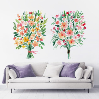 Stickers Compositions Florales