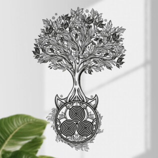 Sticker Arbre Chakra