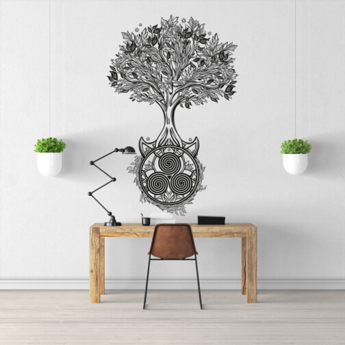 Sticker Arbre Chakra