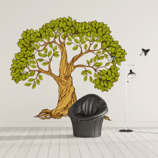 Sticker Arbre Illustration