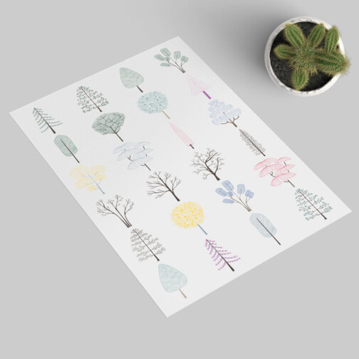 Sticker Arbres