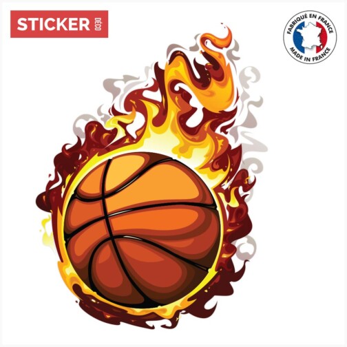 Sticker Balle Enflammée