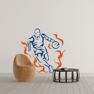 Sticker Basketteur Forme