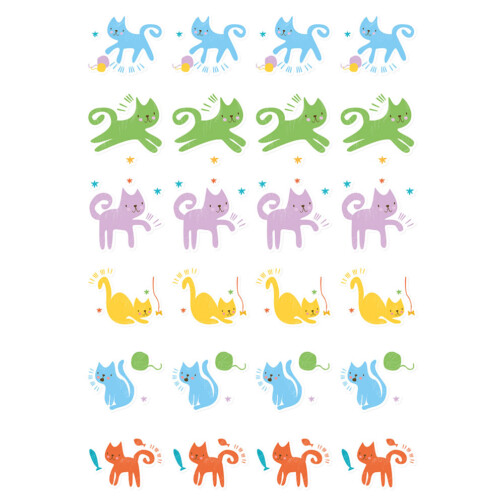 Sticker Chat Coloré