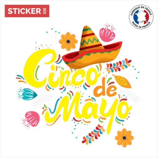 Sticker Cinco De Mayo