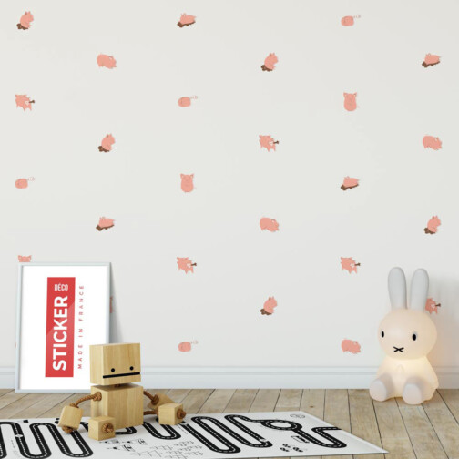 Sticker Cochon Adorable