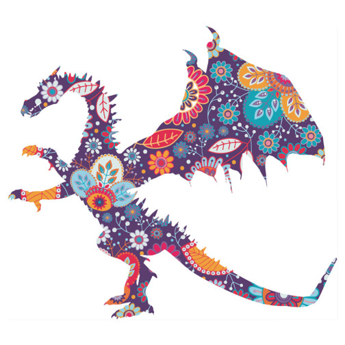 Sticker Dragon Floral