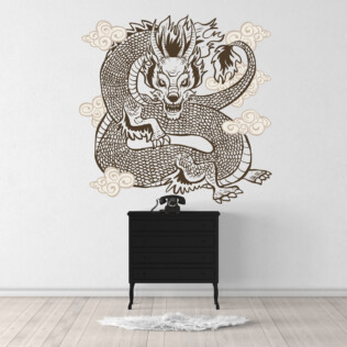 Sticker Dragon Mythique
