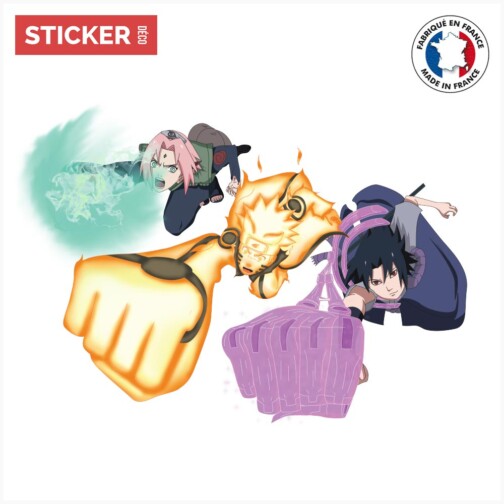 Sticker Equipe 7 Naruto